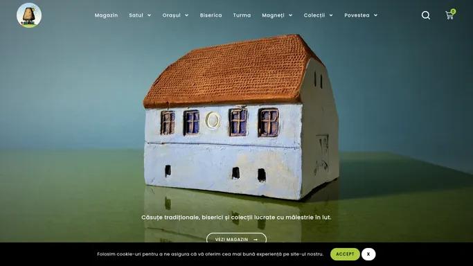 Casute din Lut - Case Traditionale Romanesti - Orase Lut