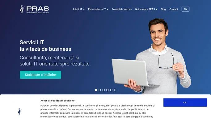 Servicii IT la viteza de business | PRAS Consulting