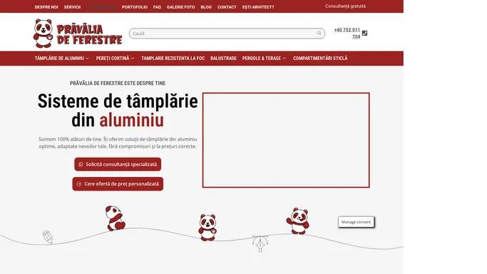 Tamplarie din Aluminiu | Usi & Ferestre & Pereti Premium