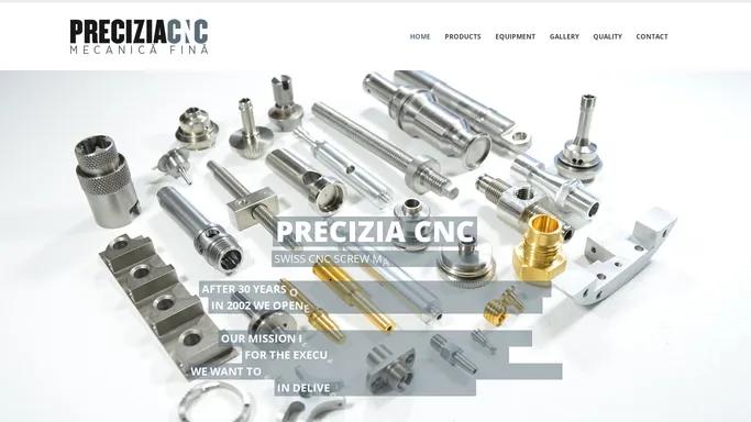 Precizia CNC – Mecanica Fina