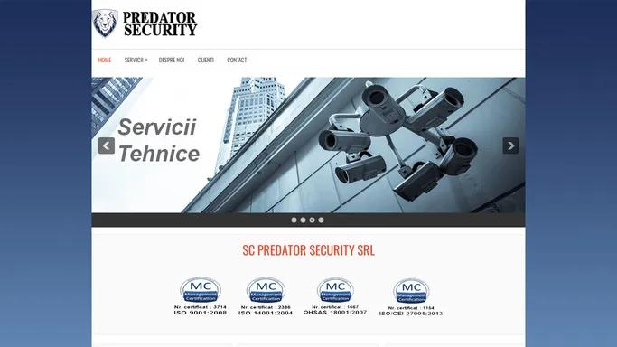 PREDATOR SECURITY – Servicii de securitate integrate