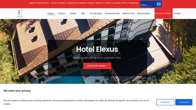 Hotel Predeal - cazare de 4 stele si servicii de top - Hotel Elexus