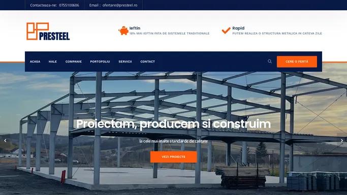 PreSteel – SOLUTII CONSTRUCTIVE