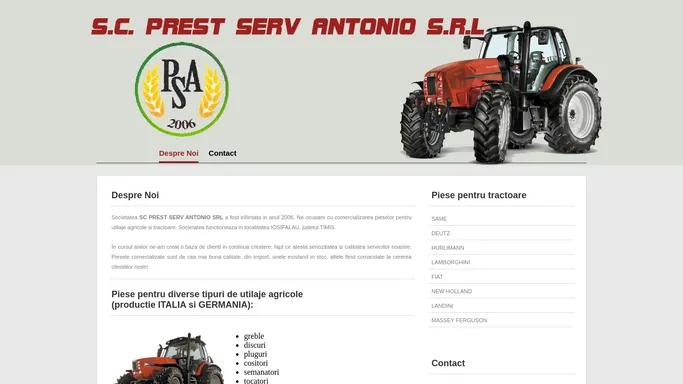 S.C. Prest Serv Antonio S.R.L.