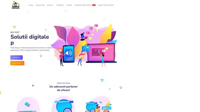 Web Design Bucuresti – Magazine online – Grafica – Ecommerce | Aplicatii pentru mobil | Promovare AdWords