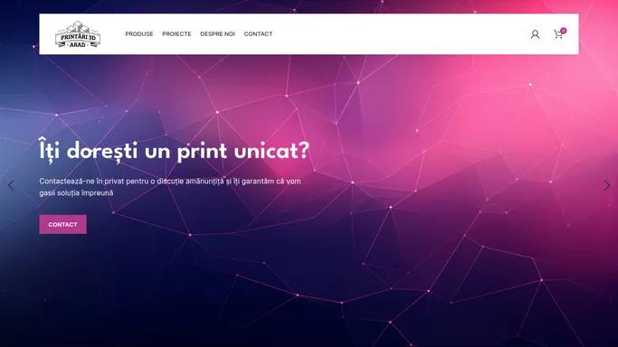 Servicii Printare 3D Arad - Printare 3D Arad