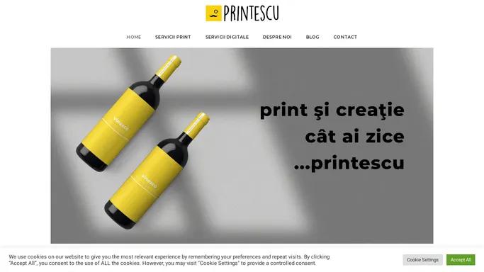 PRINTESCU - Agentie de grafica si print din Bucuresti