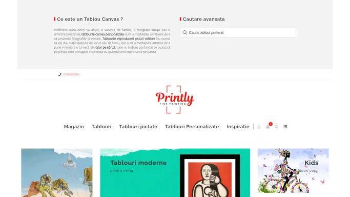 Home » Printly Tablouri Canvas