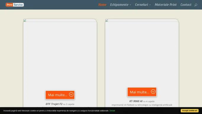 Printservice | Printservice, imprimante, cerneluri si materiale tipografice !