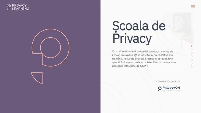 Cursuri GDPR sustinute de avocati cu experienta in Data Privacy