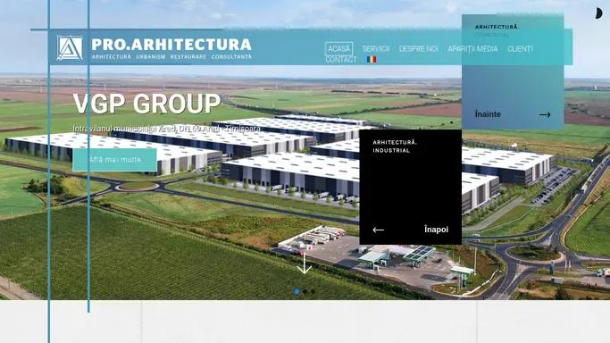 Pro Arhitectura - proiectare generala si de arhitectura