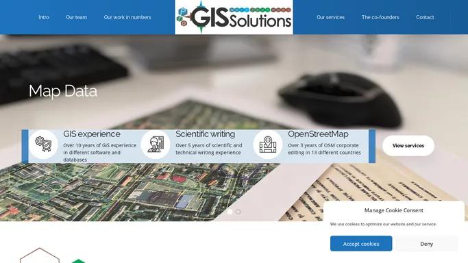 Map Data | GIS Consultancy | Pro GIS Solutions - More than maps