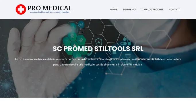 Produse Textile Medicale, Mobilier si Aparatura Medicala - ProMed StillTools