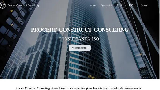 Acasa - Procert Construct Consulting