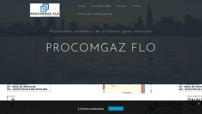 ProcomGazFlo – Proiectare instalatii de utilizare gaze naturale