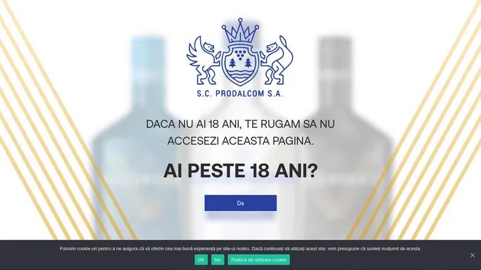 Prodalcom | Site-ul oficial al producatorului de vodca Voronskaya