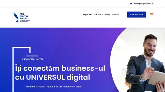 Servicii Optimizare SEO Romania - Pro Digital Media