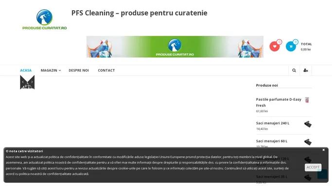 PFS Cleaning – produse pentru curatenie