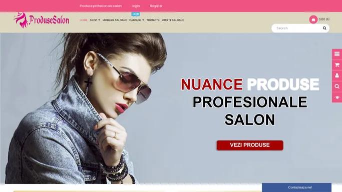 Produse Salon | Produse profesionale pentru saloane