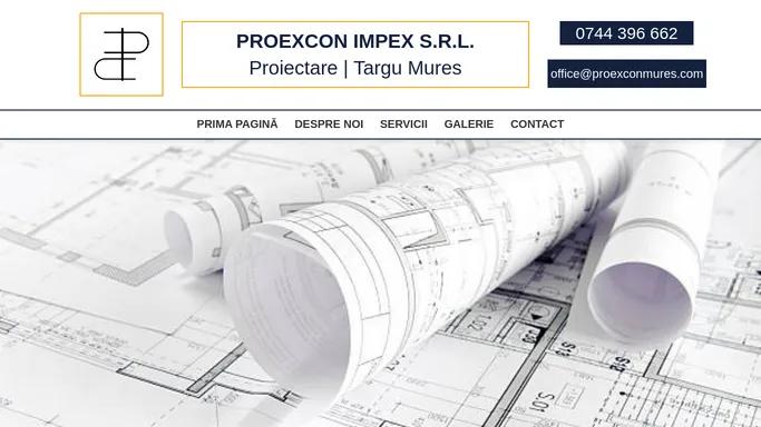 PROEXCON IMPEX S.R.L. | Proiectare constructiil | Targu Mures