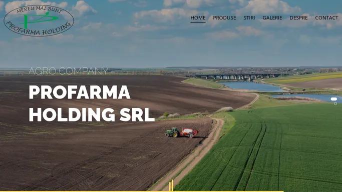 Profarma Holding SRL - Mereu mai buni