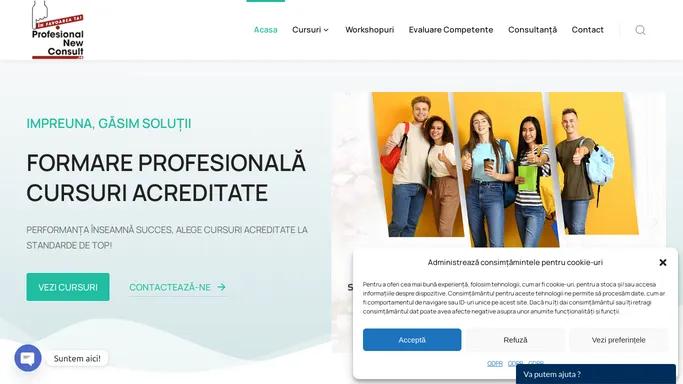 Profesional New Consult - Profesional New Consult | Cursuri autorizate si acreditate