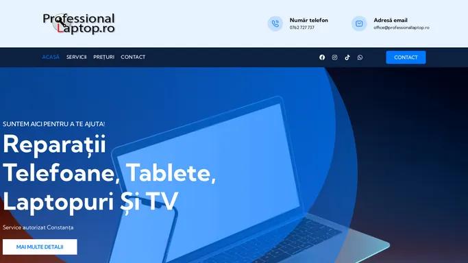 Reparatii Telefoane, Tablete, Laptop-uri si TV Constanta