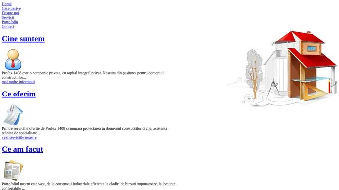 Profex 1408 :: Proiectare si constructii