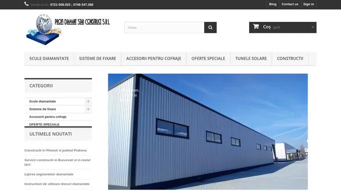 Servicii de constructii in Ploiesti si Judetul Prahova - Profi Diamant - scule diamantate, accesorii pentru constructii