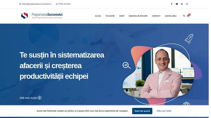 Acasa - Programarea Succesului - Programarea Succesului