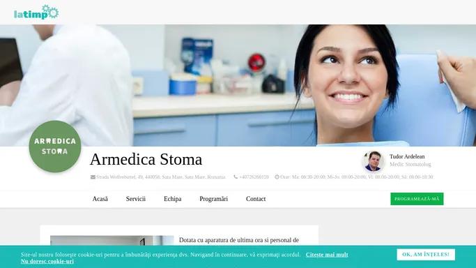 Stomatologie Satu Mare - Armedica Stoma Dr Tudor Ardelean