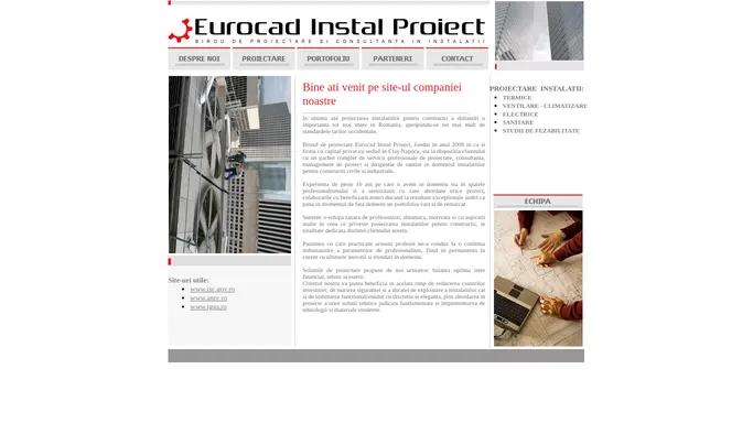 :: PROIECTARE IN INSTALATII :: EUROCAD INSTAL PROIECT ::