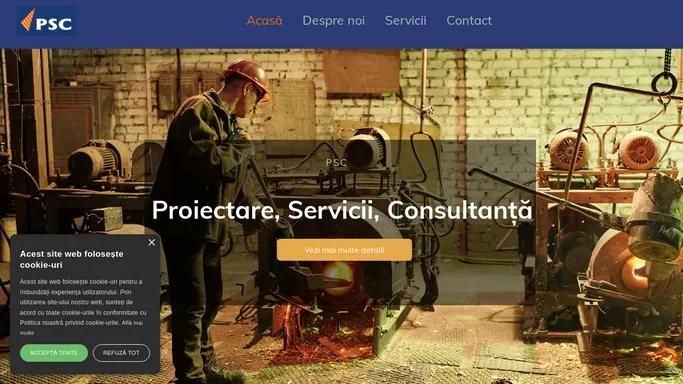 PSC – proiectare servicii consultanta