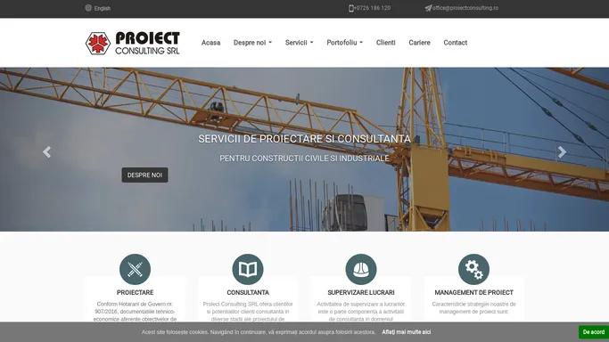 Proiect Consulting | Homepage