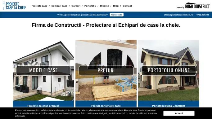 Proiecte Case - Firma Constructii Case La Cheie Preturi - Proiecte Case la Cheie