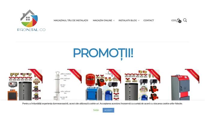 Magazinul tau de instalatii! - Proinstalco Shop