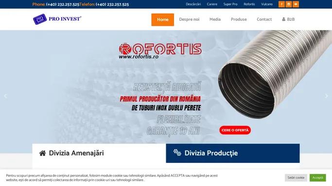 PRO INVEST - Investim in afacerea dumneavoastra