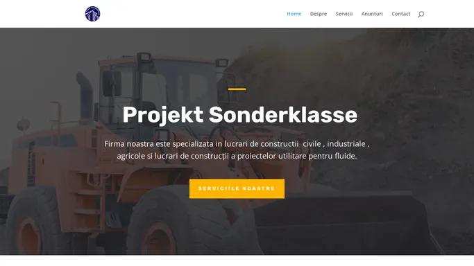 projektsonderklasse.ro | Doar un alt site web WordPress