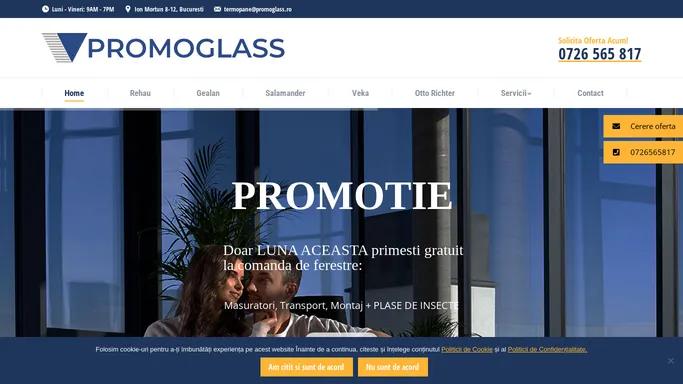 PromoGlass – Termopane Bucuresti