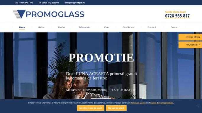 PromoGlass – Termopane Bucuresti