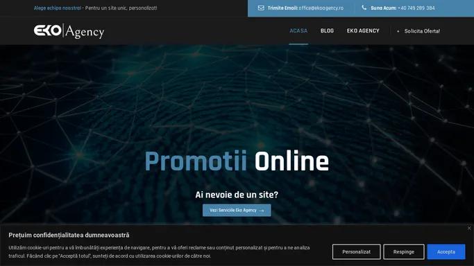 Promotii online - idei si secrete