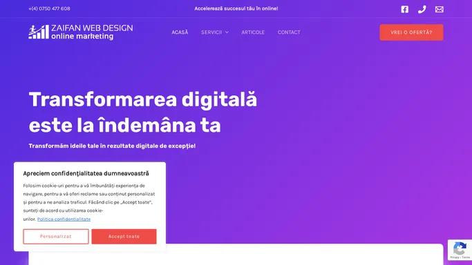 Servicii marketing digital: solutii profesionale