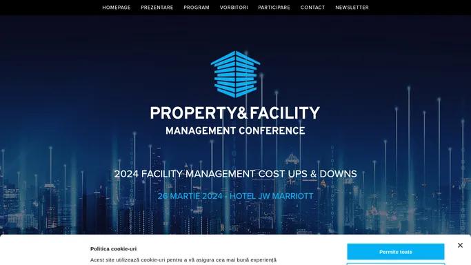 Property & Facility Management Conference - Homepage