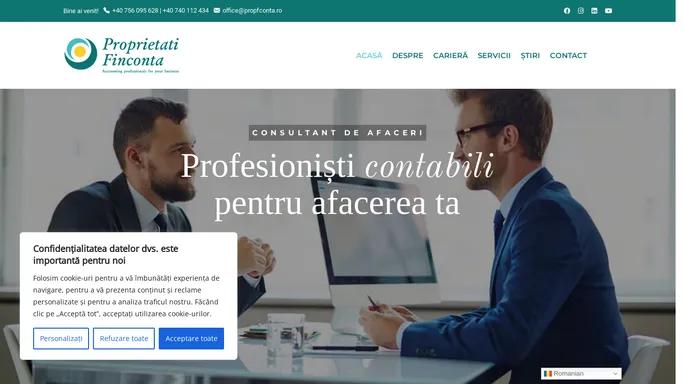 PROPRIETATI FINCONTA – Profesionisti contabili pentru afacerea ta