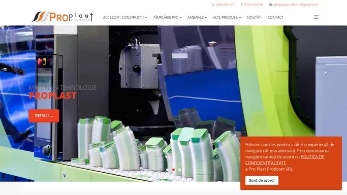 Proplast - injectari mase plastice