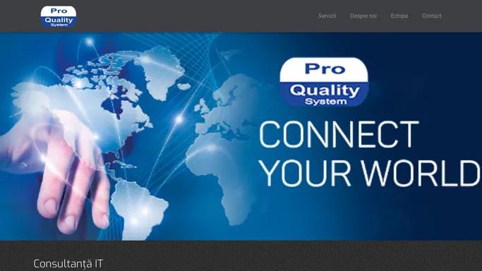 Pro Quality – Telecomunicatii – Birotica – Hardware – Software