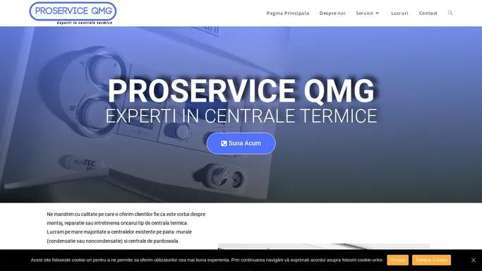 Pagina Principala - Proservice QMG