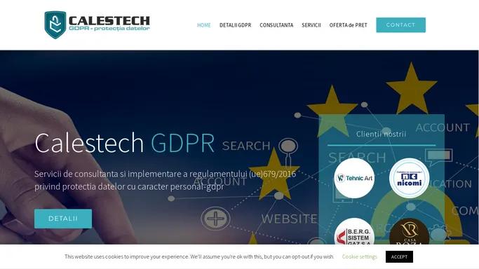 Calestech – GDPR