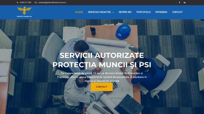 Protectia Muncii SSM - Bucuresti