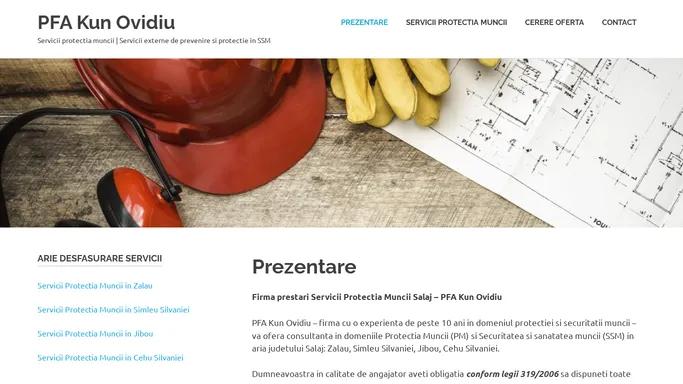 PFA Kun Ovidiu - Firma prestari servicii Protectia Muncii Salaj